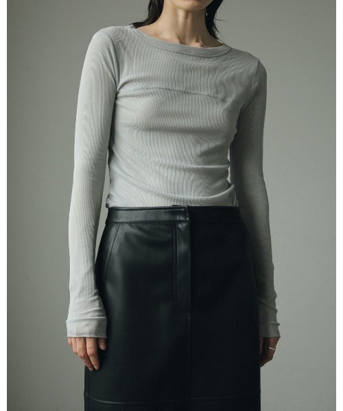 スカート anuke Ecoleather Tight Skirt 62420804 レディース 