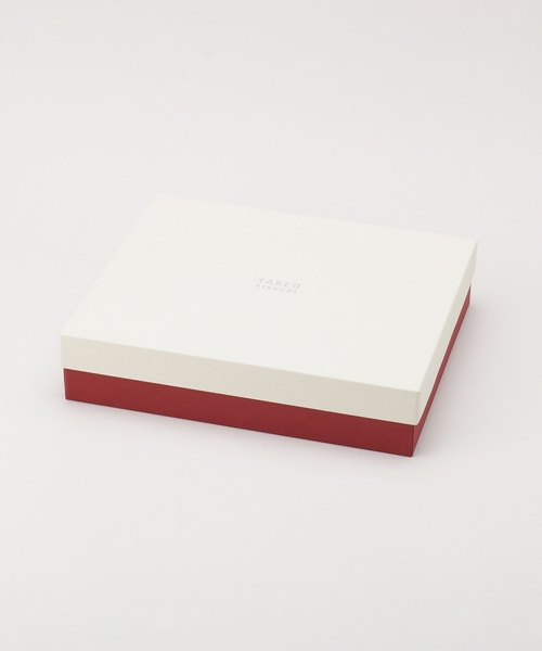 新品【TAKEO KIKUCHI】手袋＆マフラーBOXセット　定価16500円 TAKEO KIKUCHI タケオキクチ MAX マックス クラッチバッグ