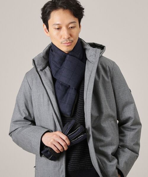新品【TAKEO KIKUCHI】手袋＆マフラーBOXセット　定価16500円 TAKEO KIKUCHI タケオキクチ MAX マックス クラッチバッグ