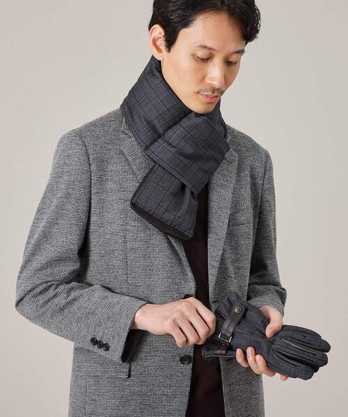 TAKEO KIKUCHI 「BOXセット」ダウンマフラー＆グローブ