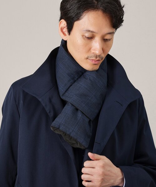 新品【TAKEO KIKUCHI】手袋＆マフラーBOXセット　定価16500円 TAKEO KIKUCHI 「BOXセット」ダウンマフラー＆グローブ