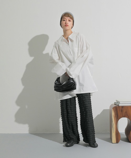 en CAnAF パンツ ティアードフリルパンツ レディース : ZOZOTOWN Yahoo