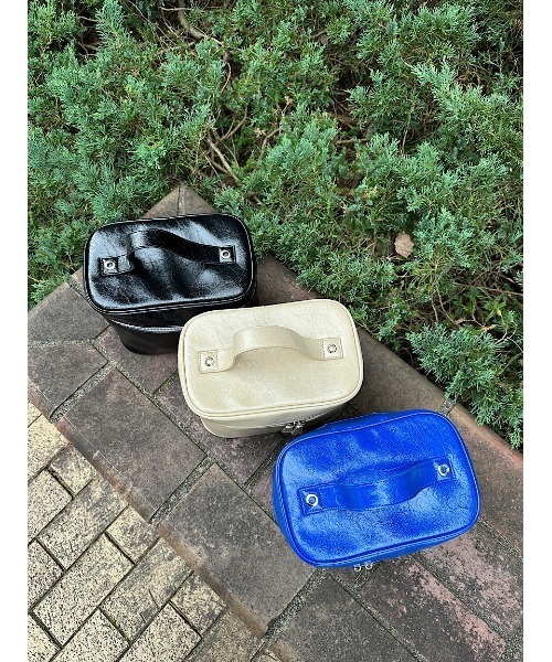null. ハンドバッグ エナメルバニティバッグ : ZOZOTOWN Yahoo