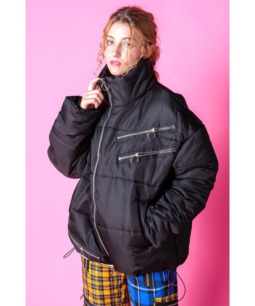 「ankoROCK」 ブルゾン ONE SIZE ブラック レディース_画像4