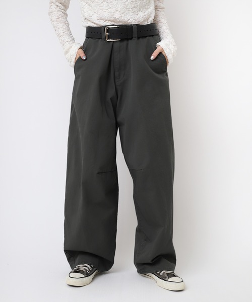 RNA チノパン R4309 ワイドレッグチノ レディース : ZOZOTOWN