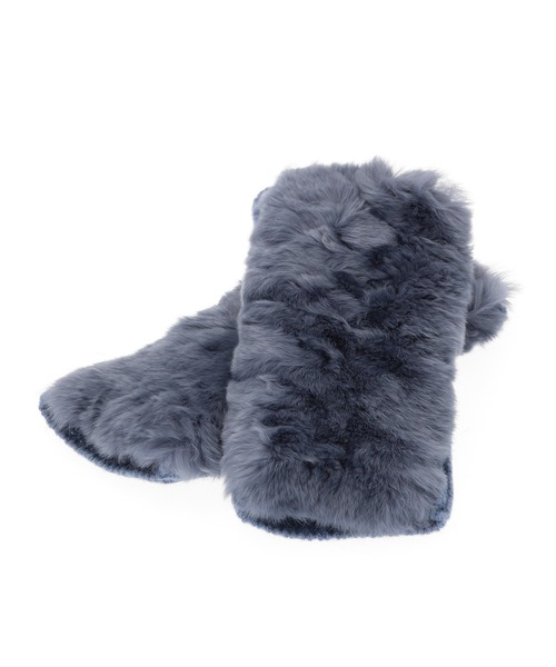 「YVES SALOMON」 手袋 FREE カーキ レディース_画像3