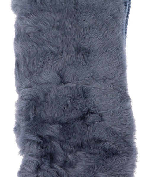 「YVES SALOMON」 手袋 FREE カーキ レディース_画像6