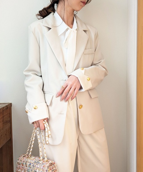 styiro（スタイロ） ブラウス シャツ リボンボウタイブラウス オフィス