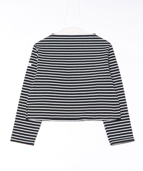 ORCIVAL（オーシバル） tシャツ BOAT NECK LONG SLEEVE CROPPED P.O.