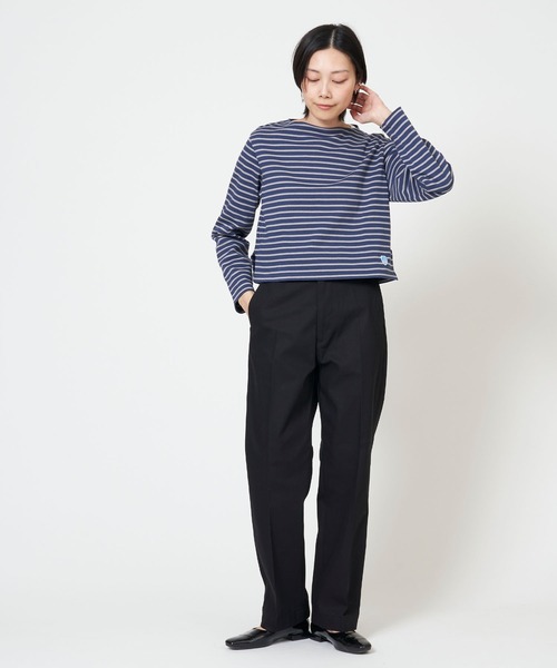 【SALE】オーシバル ORCIVAL ボート ネック ロング スリーブ クロップド プルオーバー BOAT NECK LONG SLEEVE CROPPED P.O. #B266 レディース 長袖 ボーダー 楽天市場】ORCIVAL CLN BOAT NECK L/S CROPPED P.O.オーシバル