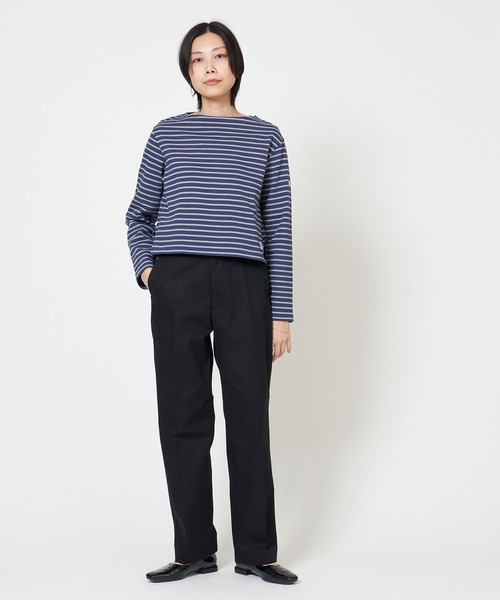 tシャツ ORCIVAL BOAT NECK L/S CROPPED P.O. レディース ORCIVAL tシャツ BOAT NECK LONG SLEEVE CROPPED P.O. ボート