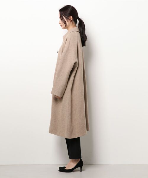 「conges payes ADIEU TRISTESSE」 ステンカラーコート 38 ブラック系その他 レディース_画像2