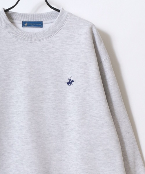 [BEVERLY HILLS POLO CLUB] тренировочный cut and sewn M слоновая кость женский 