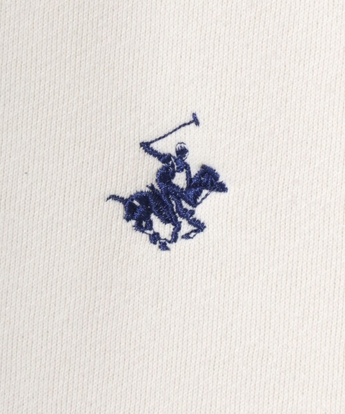 [BEVERLY HILLS POLO CLUB] тренировочный cut and sewn M слоновая кость женский 