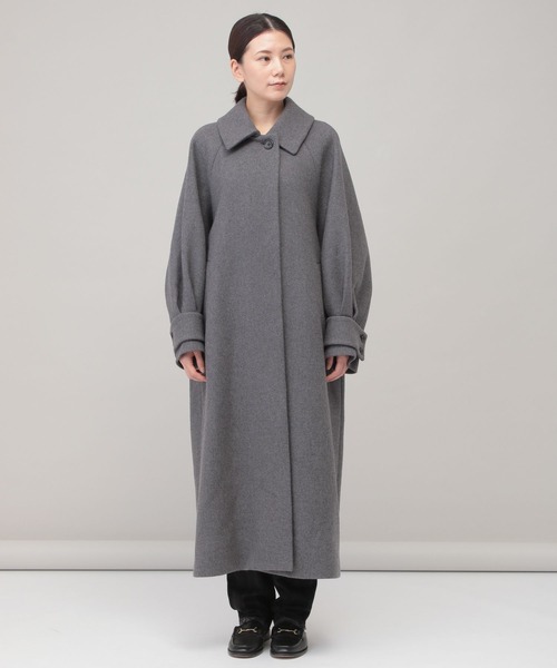 Curensology（カレンソロジー） ステンカラーコート 38 ネイビー