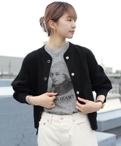 THE SHINZONE カーディガン Shinzone（シンゾーン）】HIGH TWIST COTTON CARDIGAN カーディガン