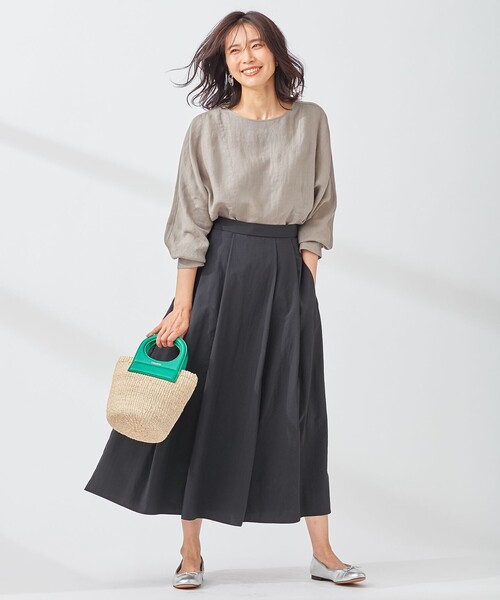 最終価格です❤️【新品未使用】23区　リベコ　シャツブラウス　36サイズ 23区 ブラウス シャツ 「WEB限定カラーあり」LIBECO ベーシック