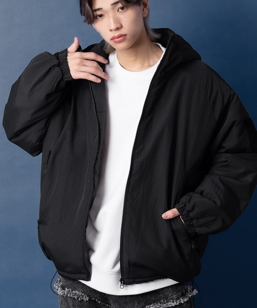 「improves」 「uau」ブルゾン LARGE ブラック メンズ_画像9