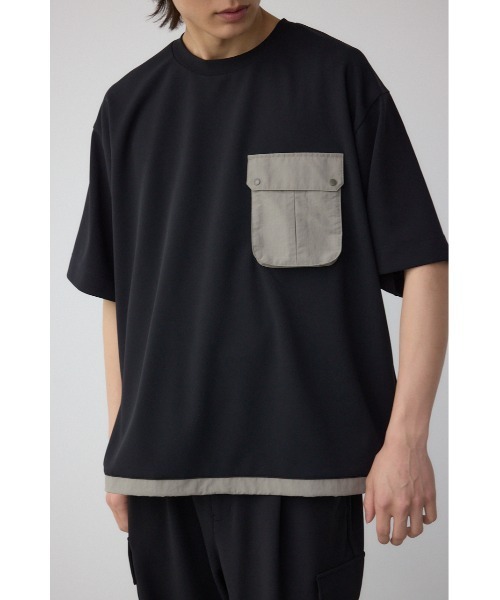 メンヒム メンズTシャツ AZUL BY MOUSSY（アズールバイマウジー） tシャツ カラースキーム