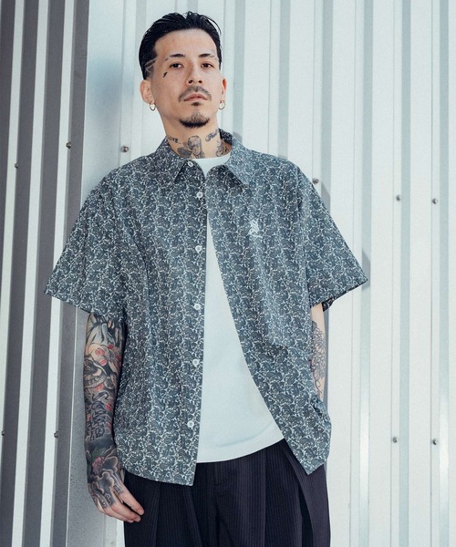 Subciety シャツ Paisley square shirt メンズ レディース