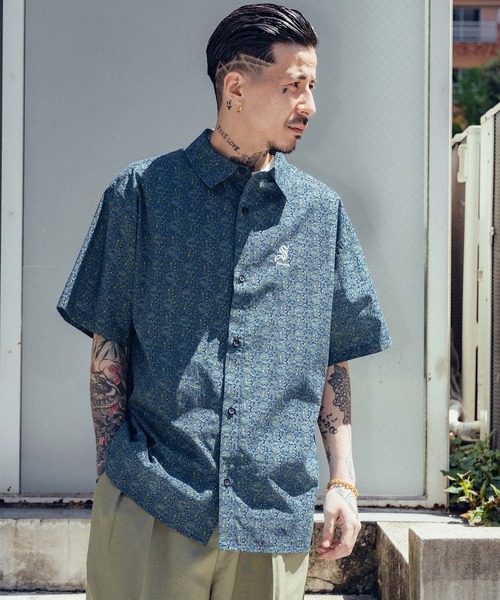 Subciety（サブサエティ） シャツ Paisley square shirt メンズ