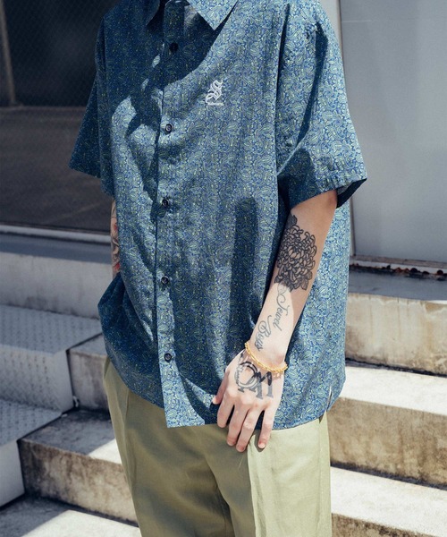 Subciety（サブサエティ） シャツ Paisley square shirt メンズ