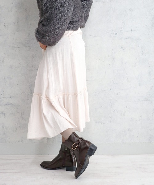 MODE KAORI（モードカオリ） ブーツ ベルトショートブーツ/6735