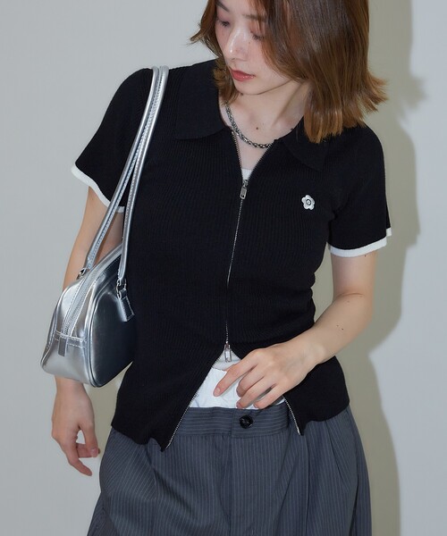 マリークワント⭐︎ニット⭐︎ポロ⭐︎新品 MARY QUANT ニット セーター マリークワント mary quant バイ