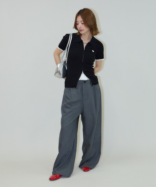 PUBLUX ニット セーター MARY QUANT × PUBLUX/マリークワント 袖