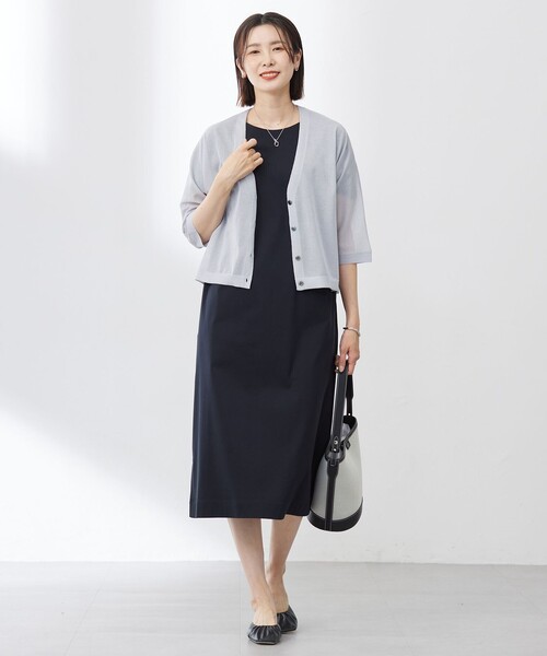 J.PRESS（J.プレス） ワンピース 半袖 「WEB限定カラーあり・洗える