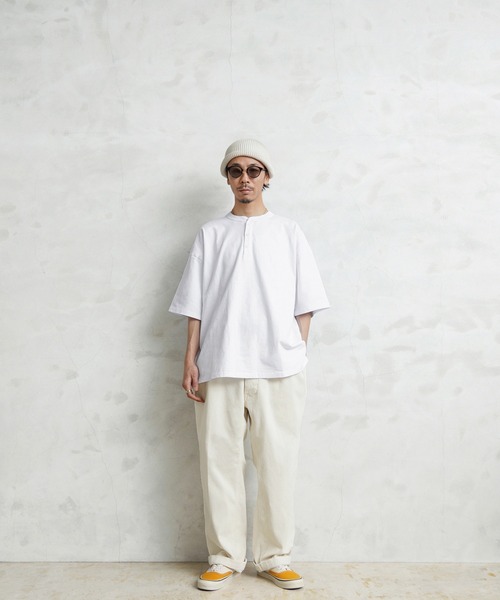 「WAIPER.inc」 チノパンツ 38 オリーブ メンズ_画像6