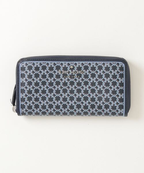 kate spade NEW YORK 「kate new york」 財布 - ブルー