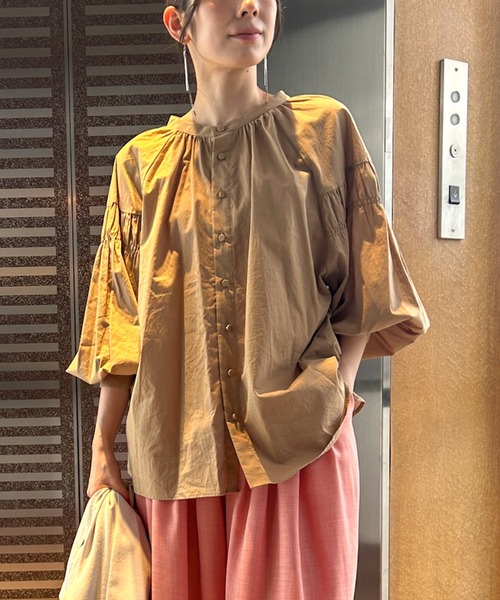 LAUTREAMONT / ロートレアモン 【WEB限定】コットンボイルブラウス≪手洗い可能≫ WEB限定】コットンボイルブラウス≪手洗い可能≫ | LAUTREAMONT