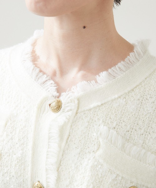 Whim Gazette（ウィム ガゼット） ツイードジャケット FREE ブラック