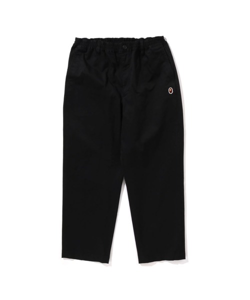 アベイシングエイプ　チノパン A BATHING APE チノパン ONE POINT RELAXED FIT CHINO PANTS
