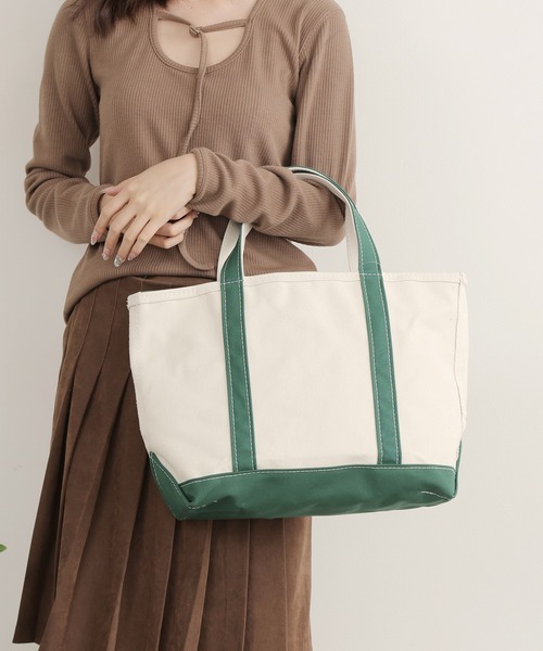 L.L.Bean（エルエルビーン） トートバッグ ZIP-TOP BOAT AND TOTE