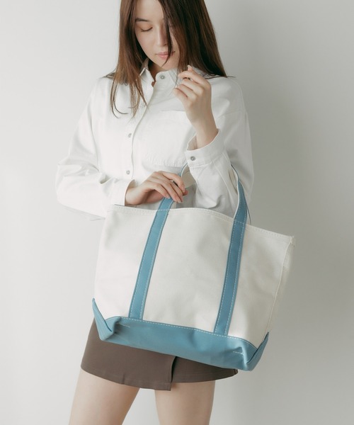 L.L.Bean（エルエルビーン） トートバッグ ZIP-TOP BOAT AND TOTE
