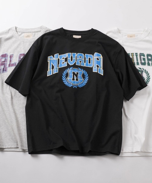 アロハシャツ tシャツ 「81」 ワッペンロゴ カレッジデザイン Tシャツ