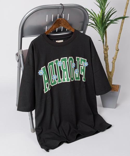 tシャツ 「81」 ワッペンロゴ カレッジデザイン Tシャツ/メンズ