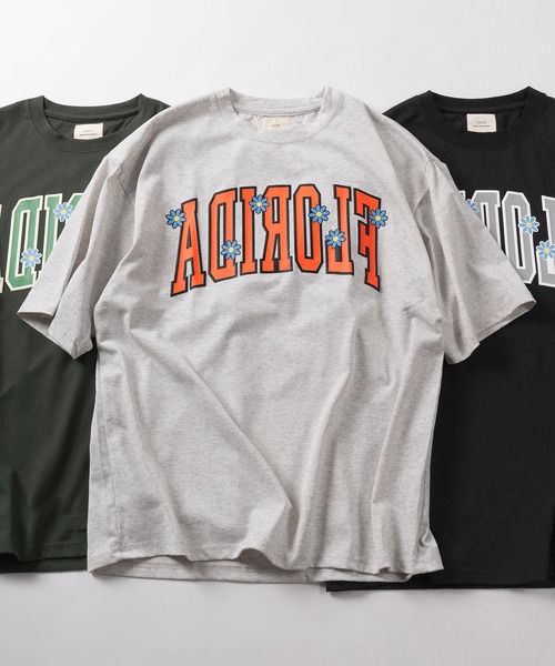 アロハシャツ tシャツ 「81」 ワッペンロゴ カレッジデザイン Tシャツ