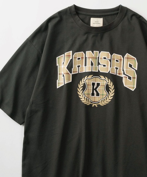 アロハシャツ tシャツ 「81」 ワッペンロゴ カレッジデザイン Tシャツ