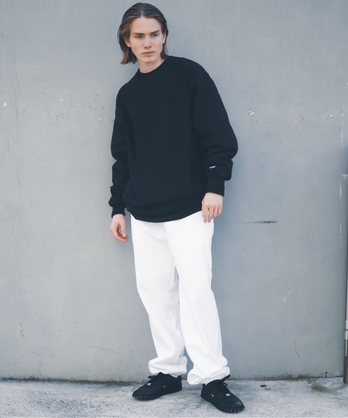 「LOS ANGELES APPAREL」 スウェットパンツ MEDIUM ホワイト メンズ_画像7