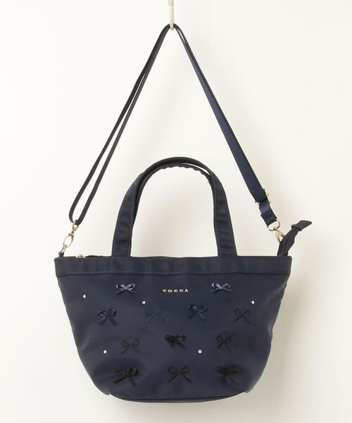 Tocca トッカ　2way トートバック TOCCA 「TOCCA」 2WAYバッグ FREE ネイビー レディース