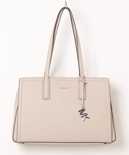 新品未使用 MICHAEL KORS トートバッグ Laila Medium Signature Logo Tote Bag in BRN/ACORN | Michael Kors [US]
