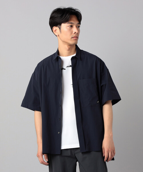 β MEN（ベータ・メン） シャツ ストレッチ 半袖シャツ メンズ