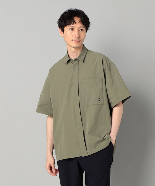 β MEN（ベータ・メン） シャツ ストレッチ 半袖シャツ メンズ