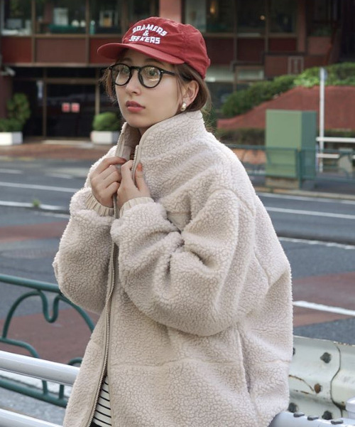 「zootie」 ブルゾン フリー ブラウン レディース_画像5