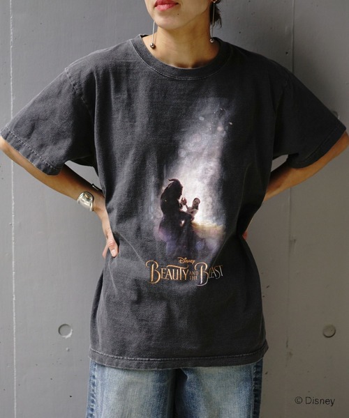 tシャツ GOOD ROCK SPEED (グッドロックスピード) 別注Tシャツ/美女と野獣/beauty and the beast レディース