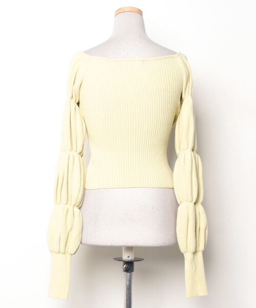 「EMODA」 長袖ニット FREE グリーン レディース_画像2