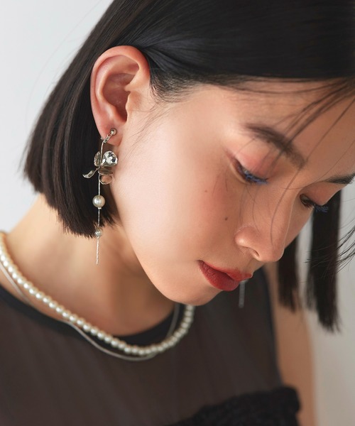 RUIRUE BOUTIQUE 【おまけ：パールイヤリング】 RUIRUE BOUTIQUE（ルイルエブティック） イヤリング アクセサリー 結婚